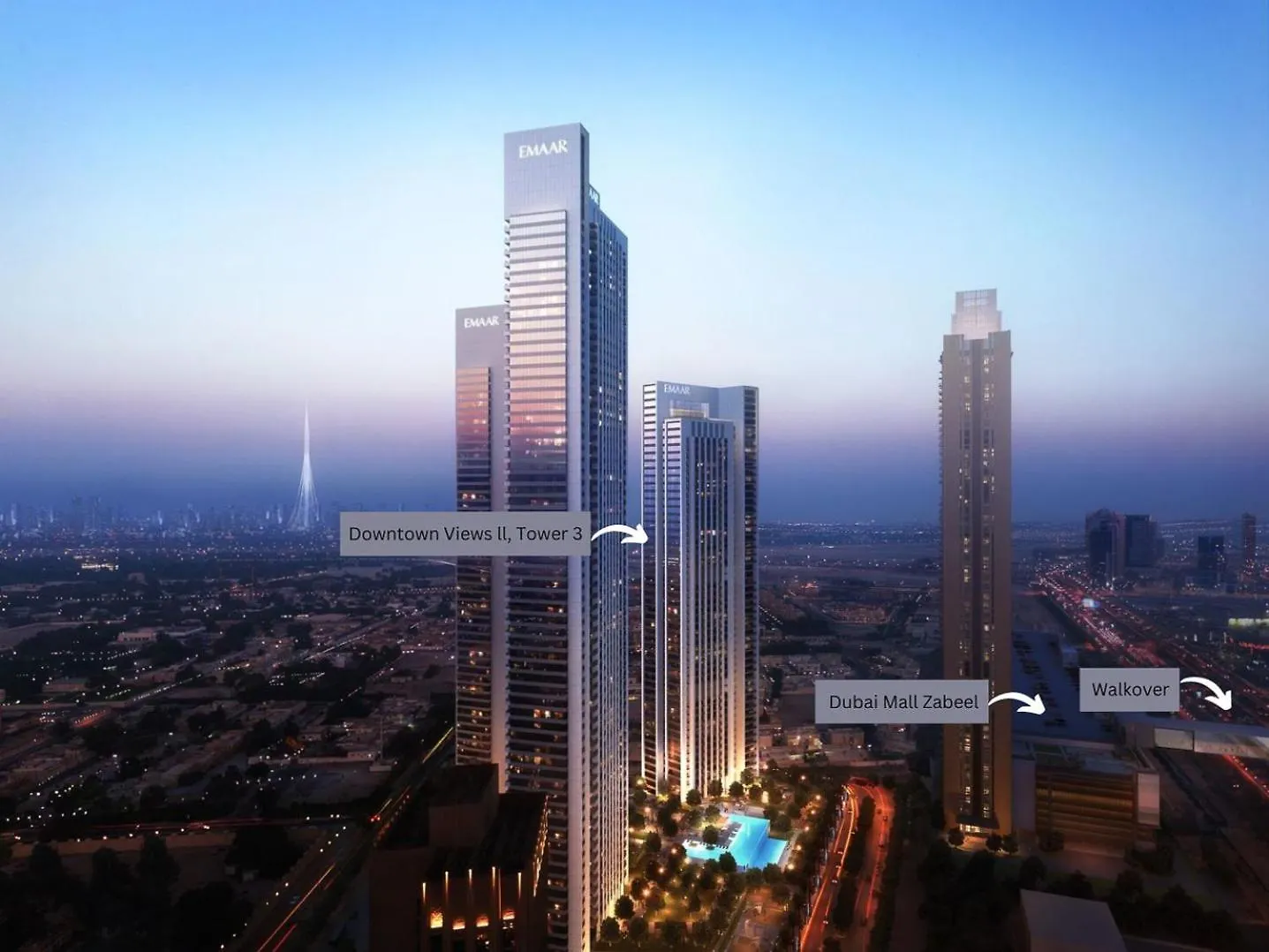 New Stylish 1Br Apartment, Next To Dubai Mall - Downtown Views Ll, Tower 3 0*,  United Arab Emirates